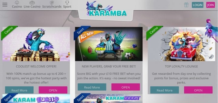 Karamba Casino 1