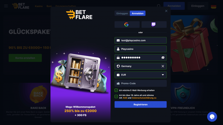 Betflare Casino 2