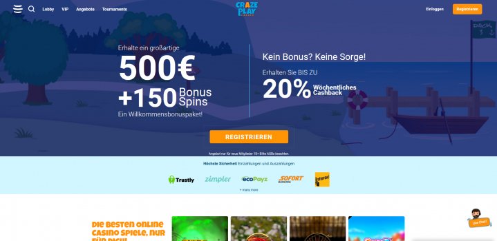 CrazePlay Casino 1