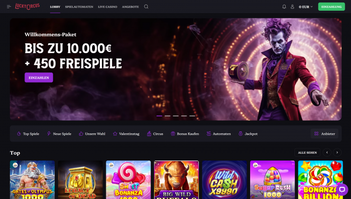 Lucky Circus Casino 1
