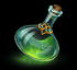 Crystal Ball Flaming Link 6