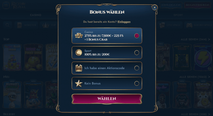 Rich Royal Casino 2