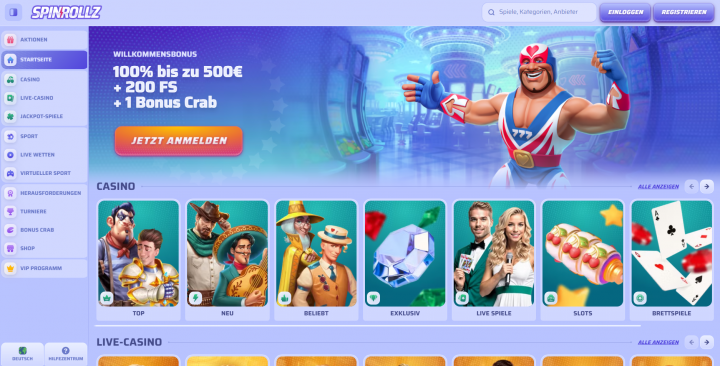 SpinRollz Casino 1