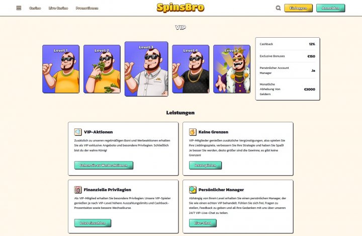 Spinsbro Casino 3