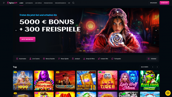 SpinsUp Casino 1
