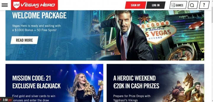 Vegas Hero Casino 2