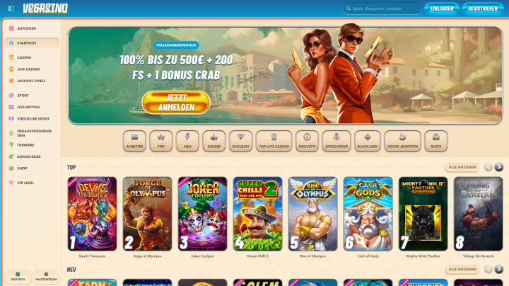 Vegasino Casino 1