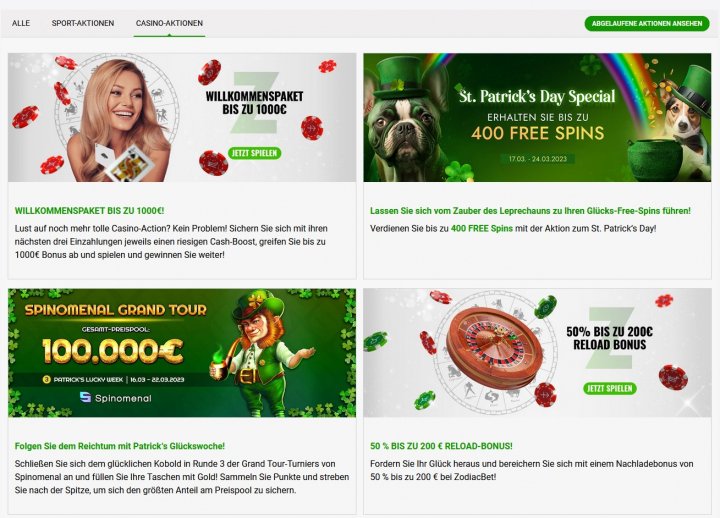 ZodiacBet Casino 2