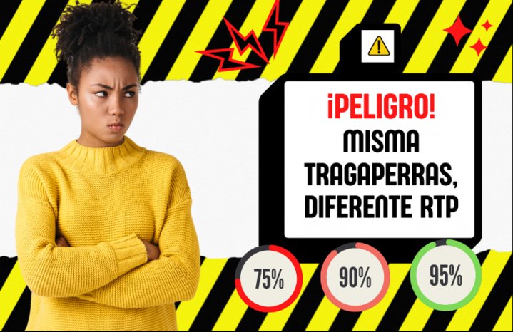 Ten cuidado con el RTP variable en las tragaperras