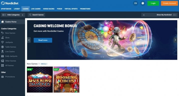 NordicBet Casino 1