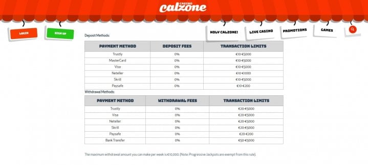 Casino Calzone 2