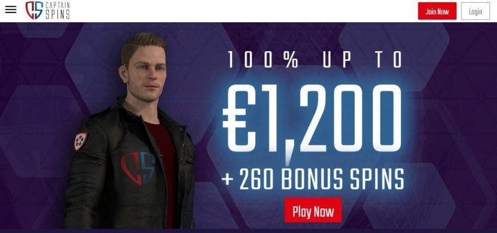 Captain Spins Casino 1