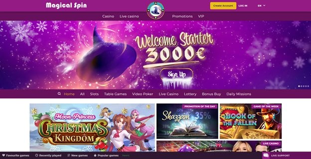 Magical Spin Casino 1
