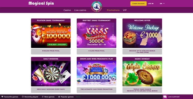 Magical Spin Casino 2