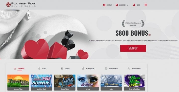 Platinum Play Casino 1