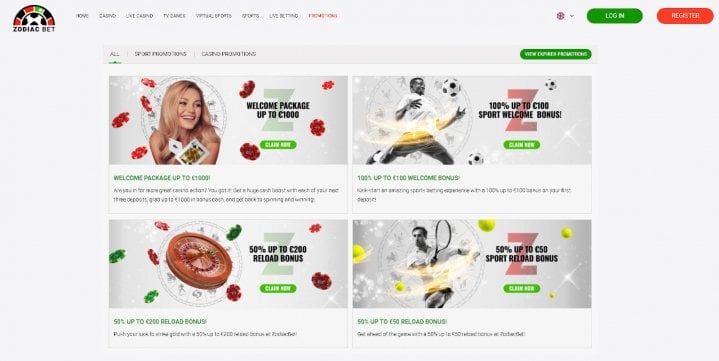ZodiacBet Casino 2