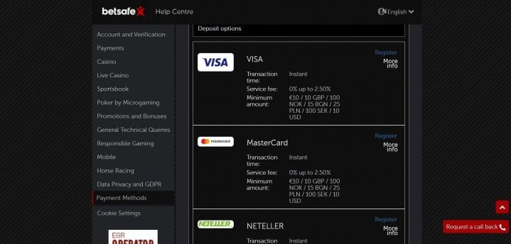 Betsafe Casino 3