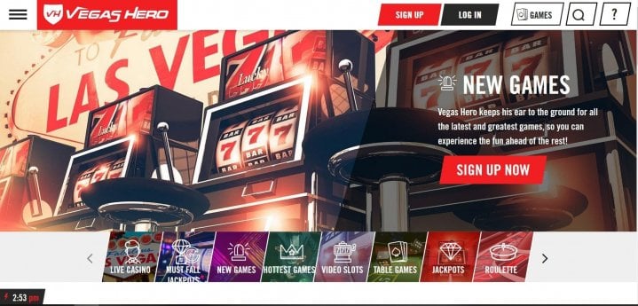Vegas Hero Casino 3