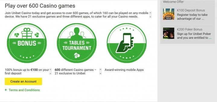 Unibet Casino 3
