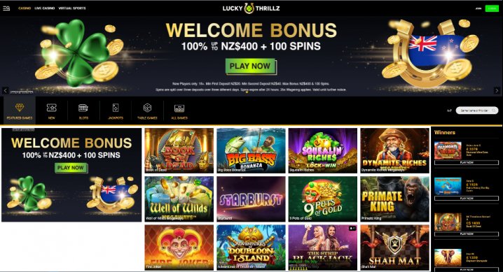 Lucky Thrillz Casino 3