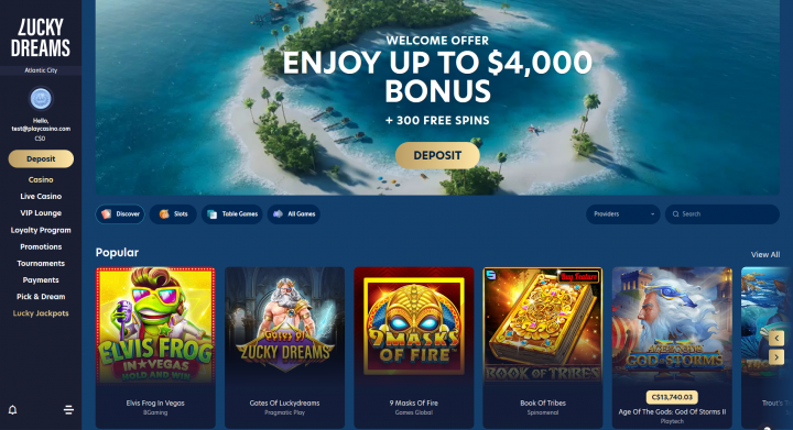Lucky Dreams Casino 1