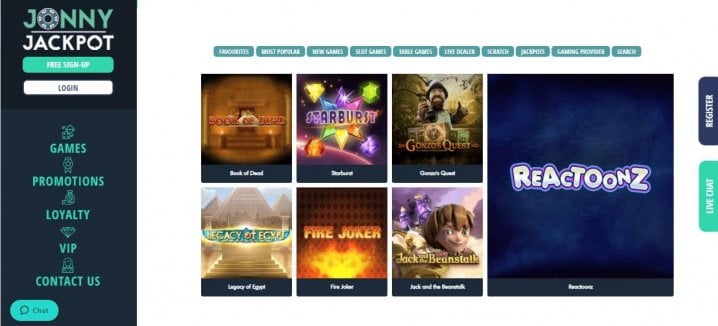 Jonny Jackpot Casino 4