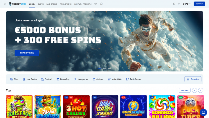 RocketSpin Casino 1