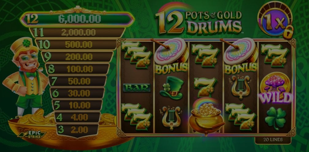 12 Pots of Gold Drums demo