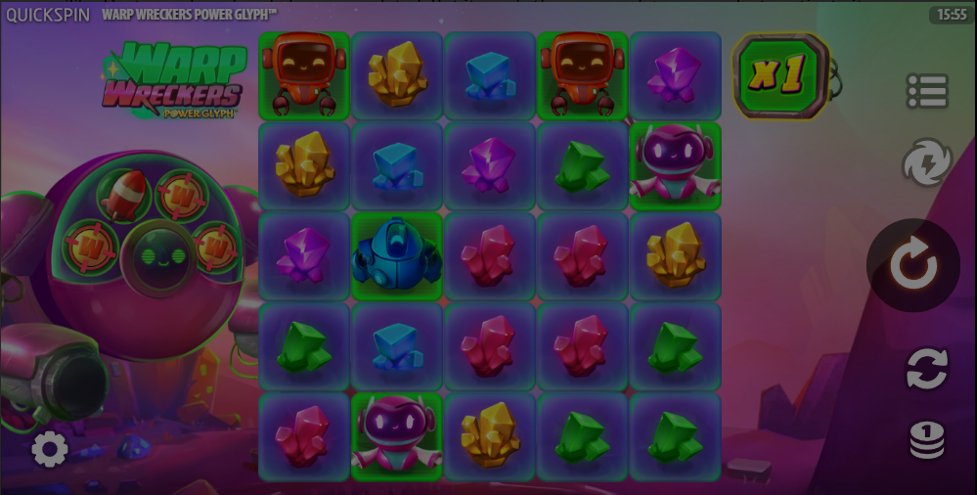 Warp Wreckers Power Glyph demo
