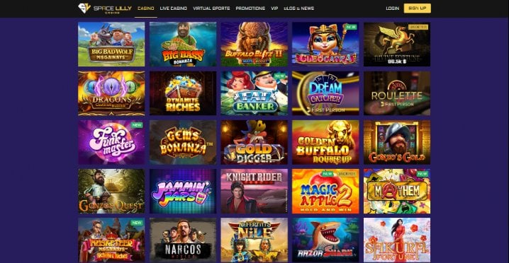 Space Lilly Casino 3