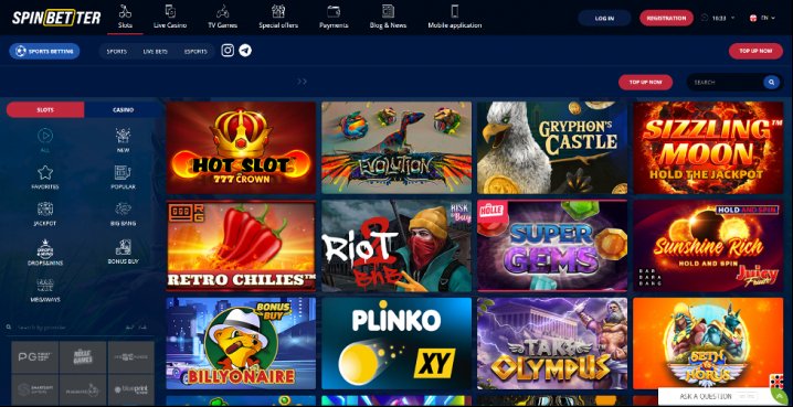 SpinBetter Casino 1