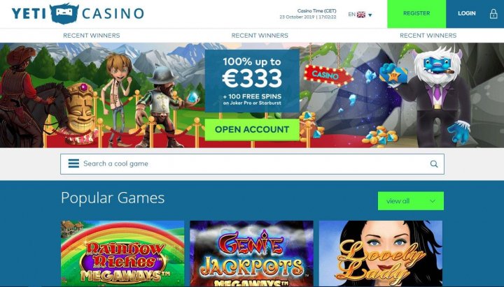 Yeti Casino 1