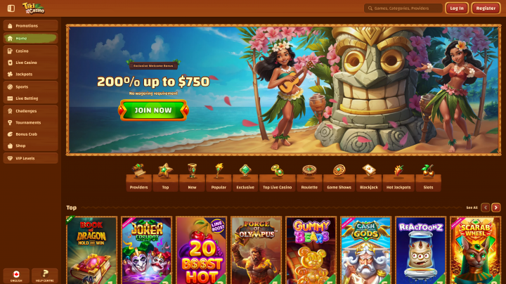 Tiki Casino 1