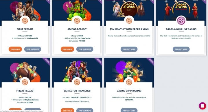 TonyBet Casino 2