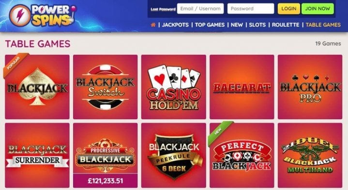 Power Spins Casino 4