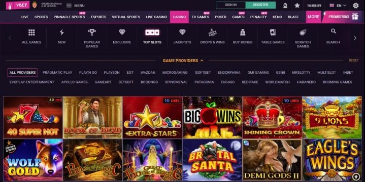 VBet Casino 2