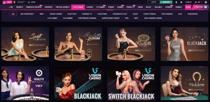 VBet Casino 3
