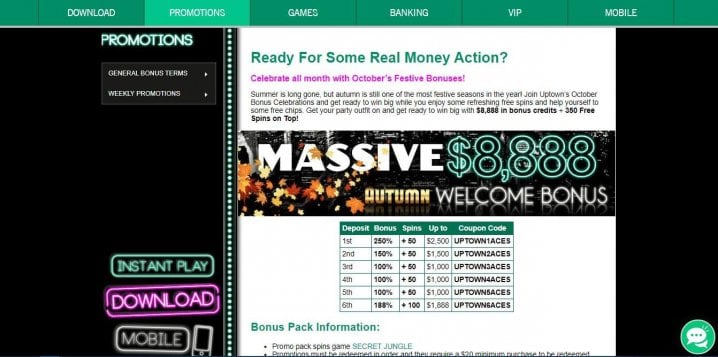 Uptown Aces Casino 2