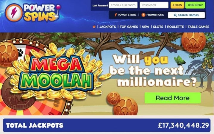 Power Spins Casino 1